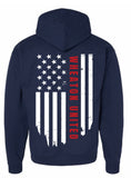 PRE-ORDER STARS AND STRIPES NAVY HOODIE